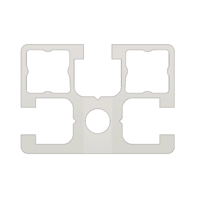 10-4532-0-24IN MODULAR SOLUTIONS EXTRUDED PROFILE 45MM X 32MM, CUT TO THE LENGTH OF 24 INCH